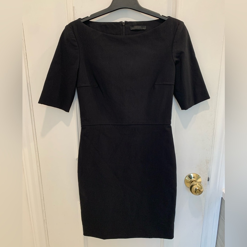 The Row black mini dress. Size 4